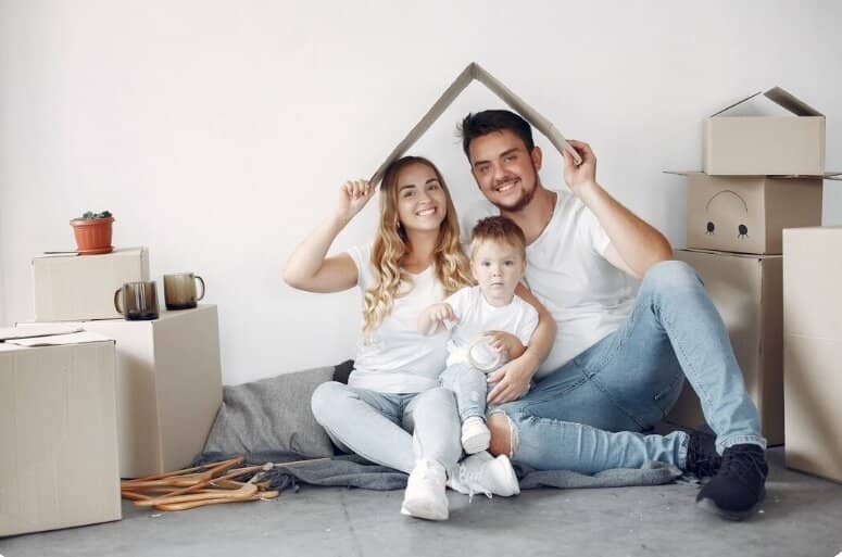 Große Familienwohnung mit Garten