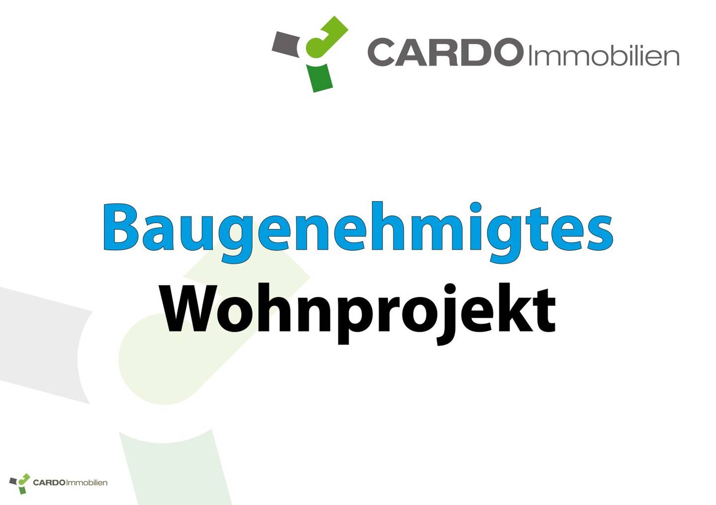 Grundstück mit baugenehmigten Wohnprojekt