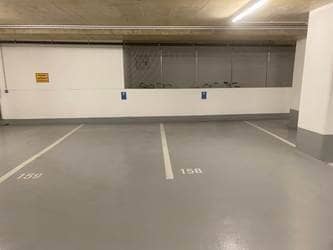 Underground parking space with EV charging station, close to the center