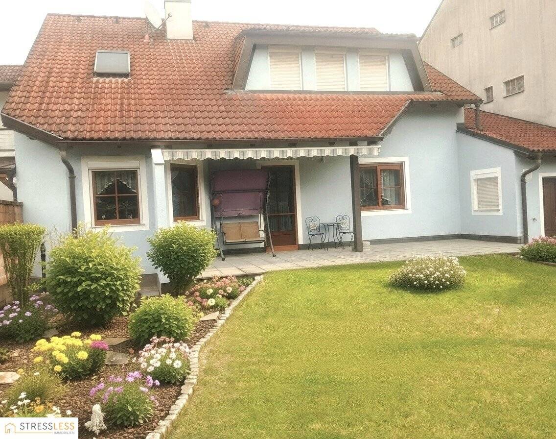 Großzügig geschnittenes Ein- / Zweifamilienhaus nur 3 Minuten vor der Wiener Stadtgrenze!