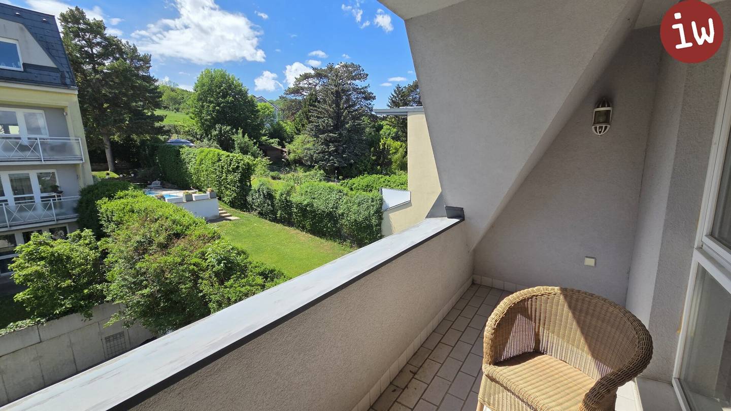 Klosterneuburg: beste Wohnqualität mit Loggia und Terrasse mit Stiftsblick