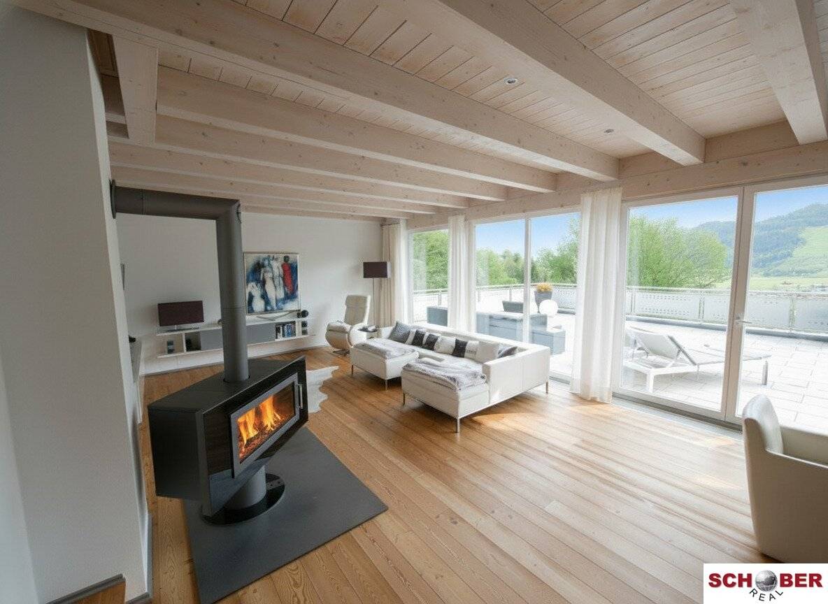 Designer Residenz mit Gebirgsblick