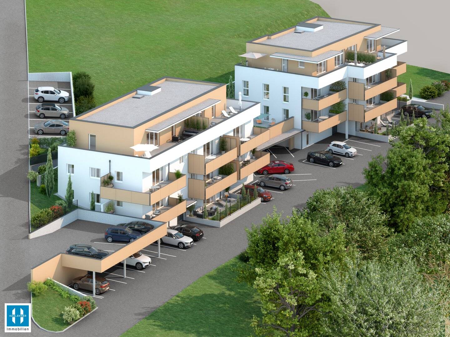 WOHNEN 4712 2.0 - 18 neue Eigentumsewohnungen in Michaelnbach mit 54 -76m²
