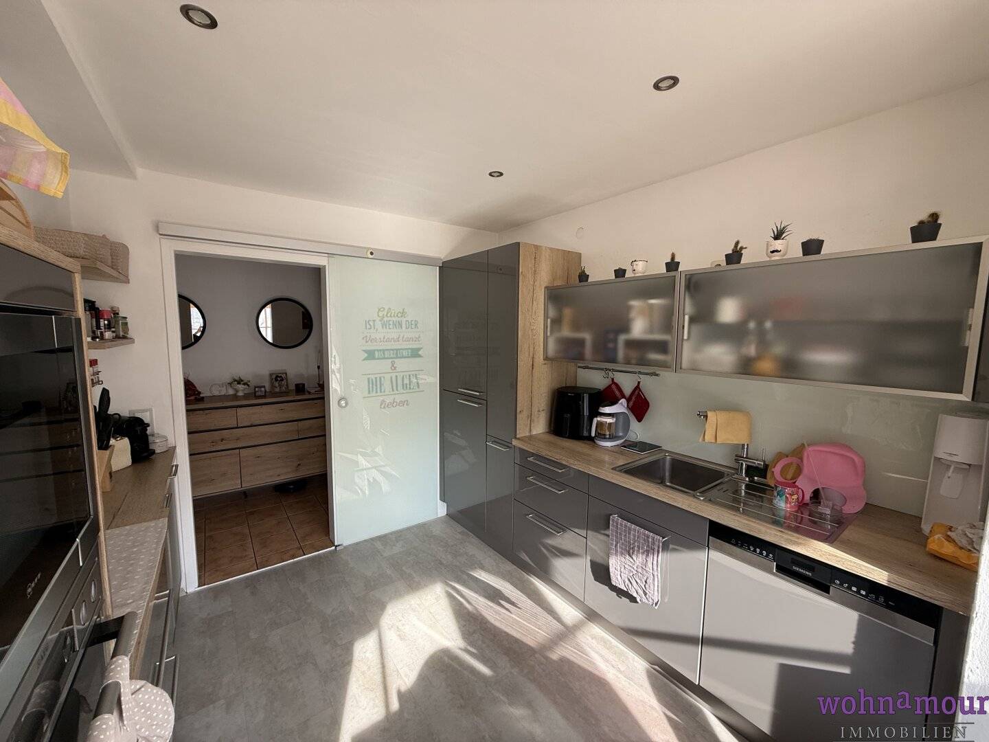 Family paradise with garden: 4-room apartment in Kampl