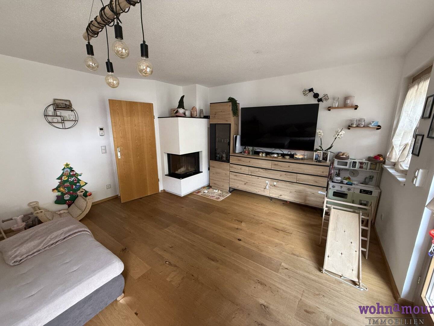 Family paradise with garden: 4-room apartment in Kampl
