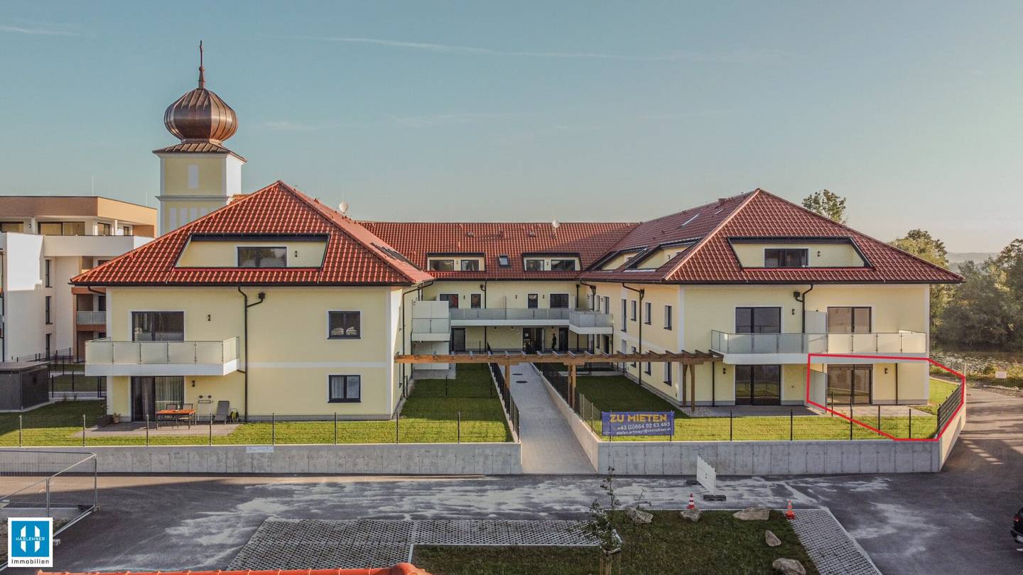3-Zimmer-Gartenwohnung mit großzügigem Eigengarten in Pupping