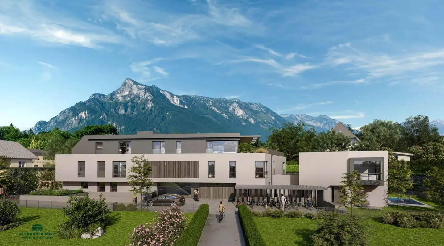 Exclusive 3-room garden apartment