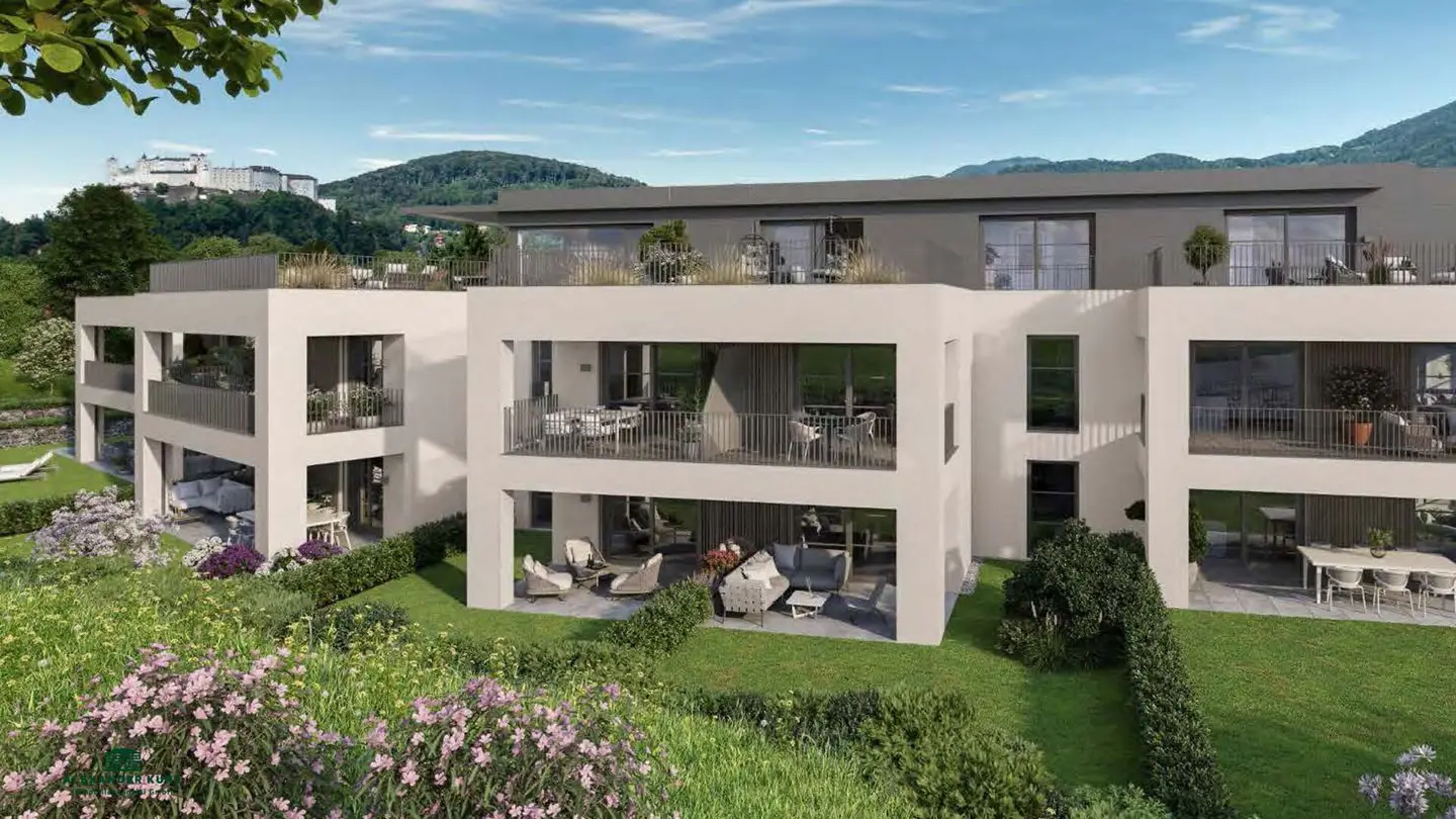 Exclusive 3-room garden apartment