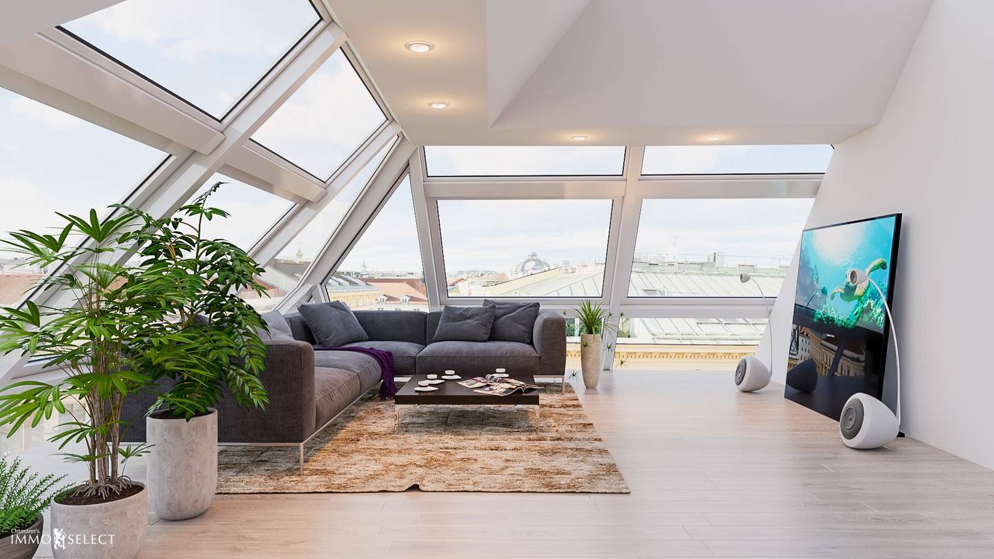 Lichtdurchflutetes LUXUS-Penthouse mit POOL und einzigartigen Ausblick im ZENTRUM von WIEN...