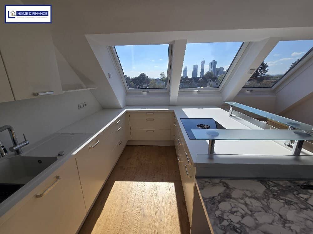 With the elevator directly into the penthouse with premium equipment