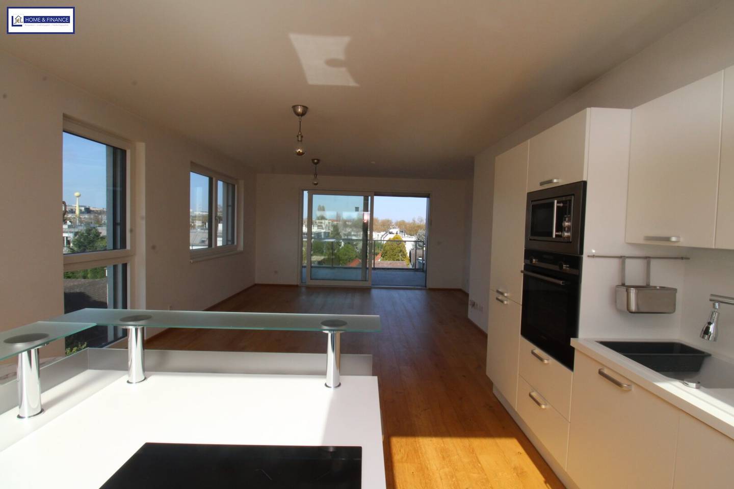 With the elevator directly into the penthouse with premium equipment