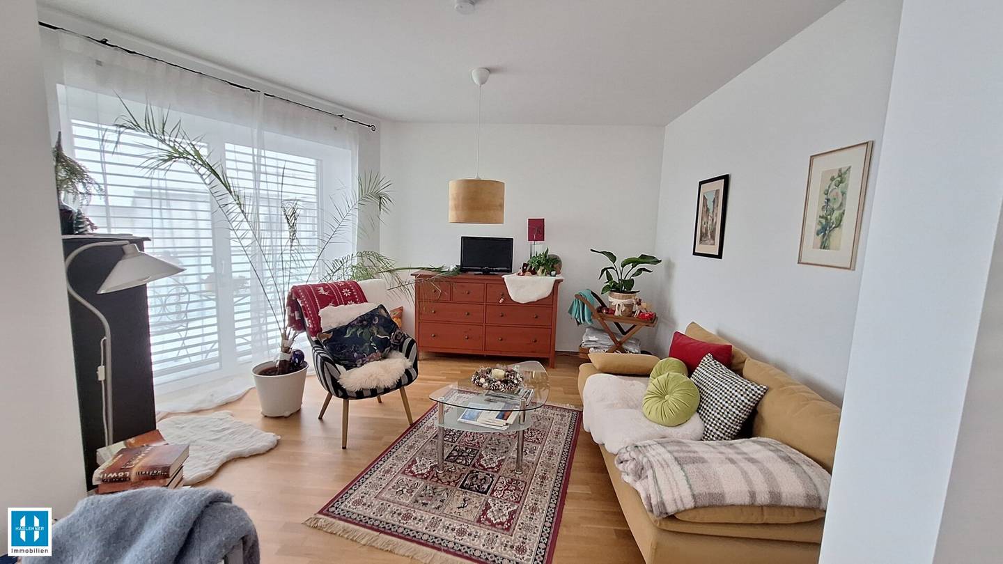 Neuwertige 2-Zimmer-Wohnung mit großem Balkon &amp; Weitblick – Pupping
