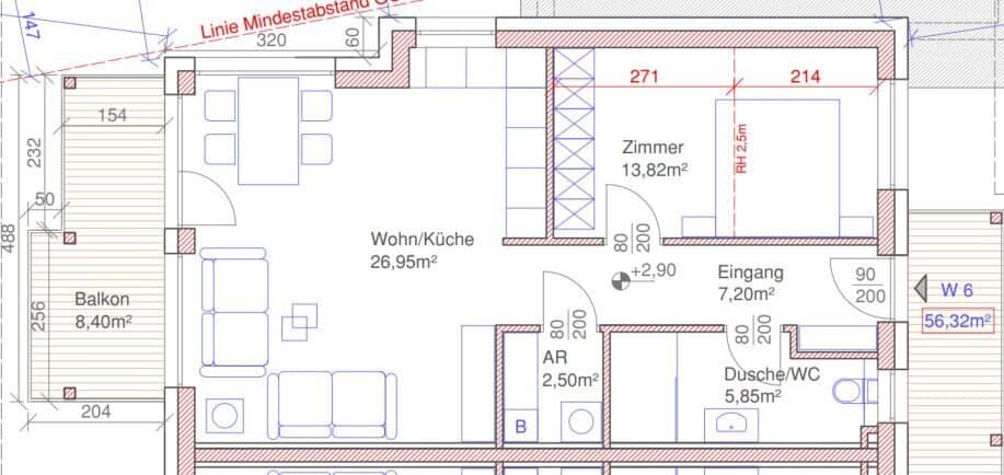 Achenkirch Top W6: Erstbezug mit Balkon