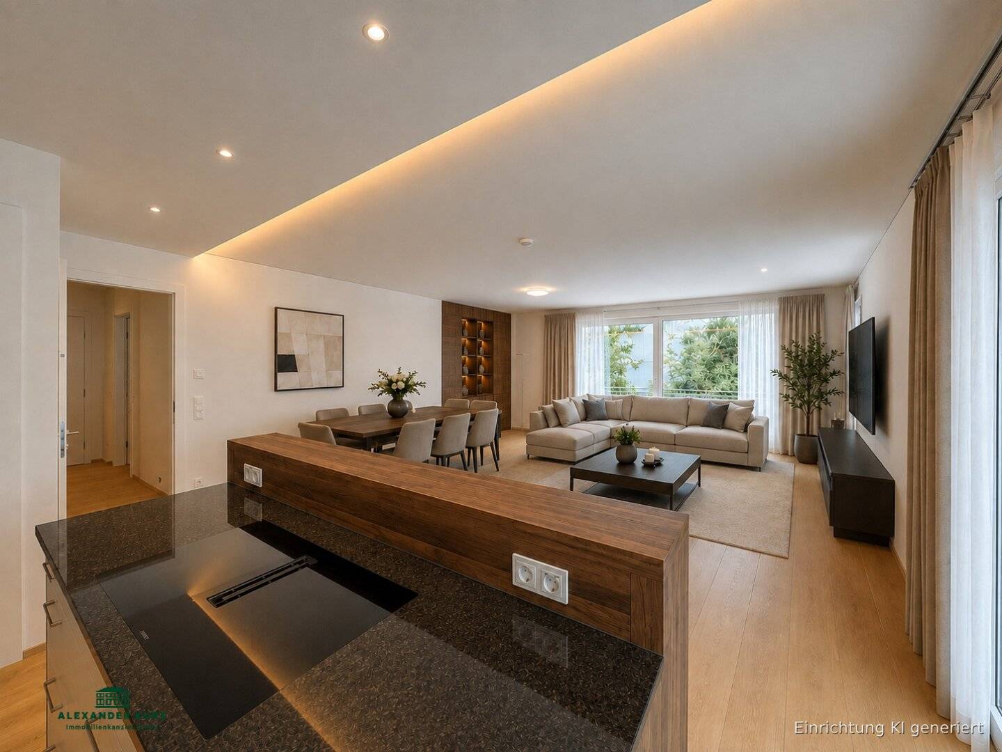 Exclusive city apartment with XL terrace