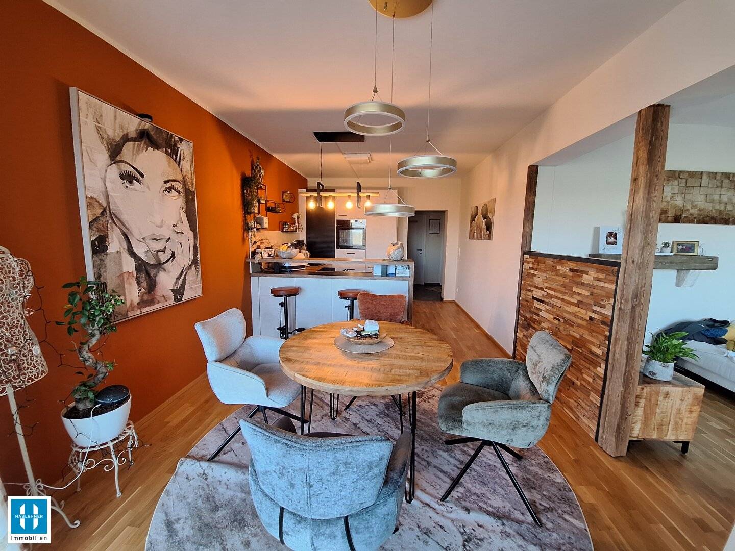 Wohnen mit Blick auf den Seerosenteich - schöne 65m² Wohnung in Pupping