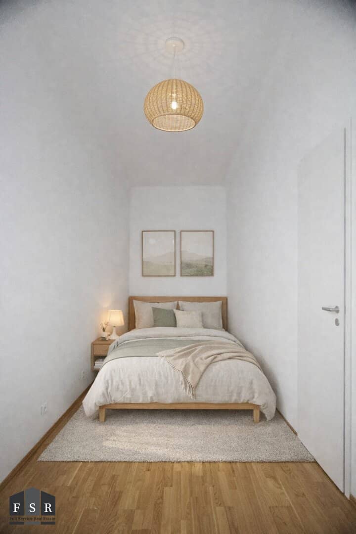 A stone's throw to the Augarten Beautiful bright two room old building apartment on the second floor with lift Magnificent Gründerzeit building
