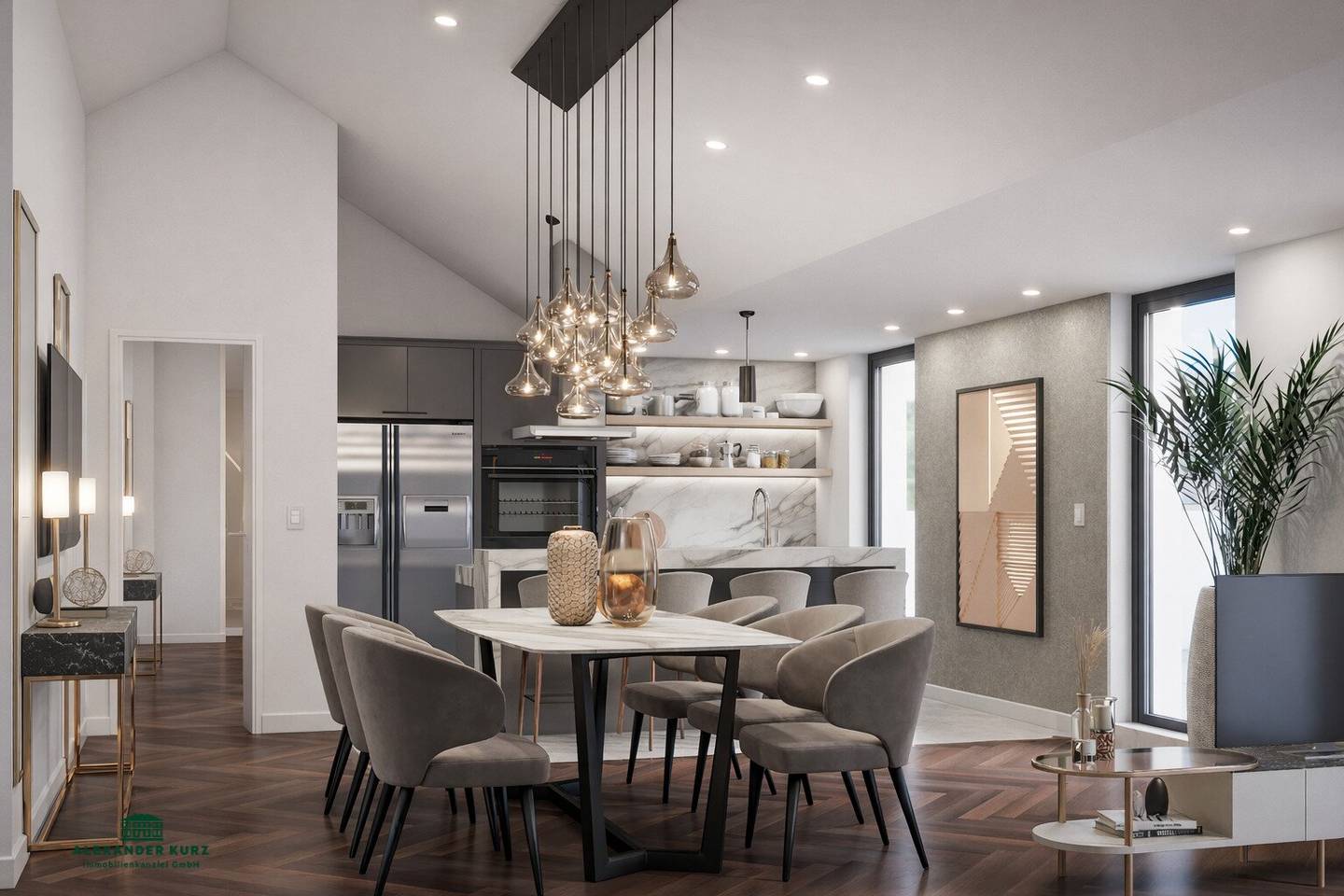 Exclusive penthouse in central 1A location