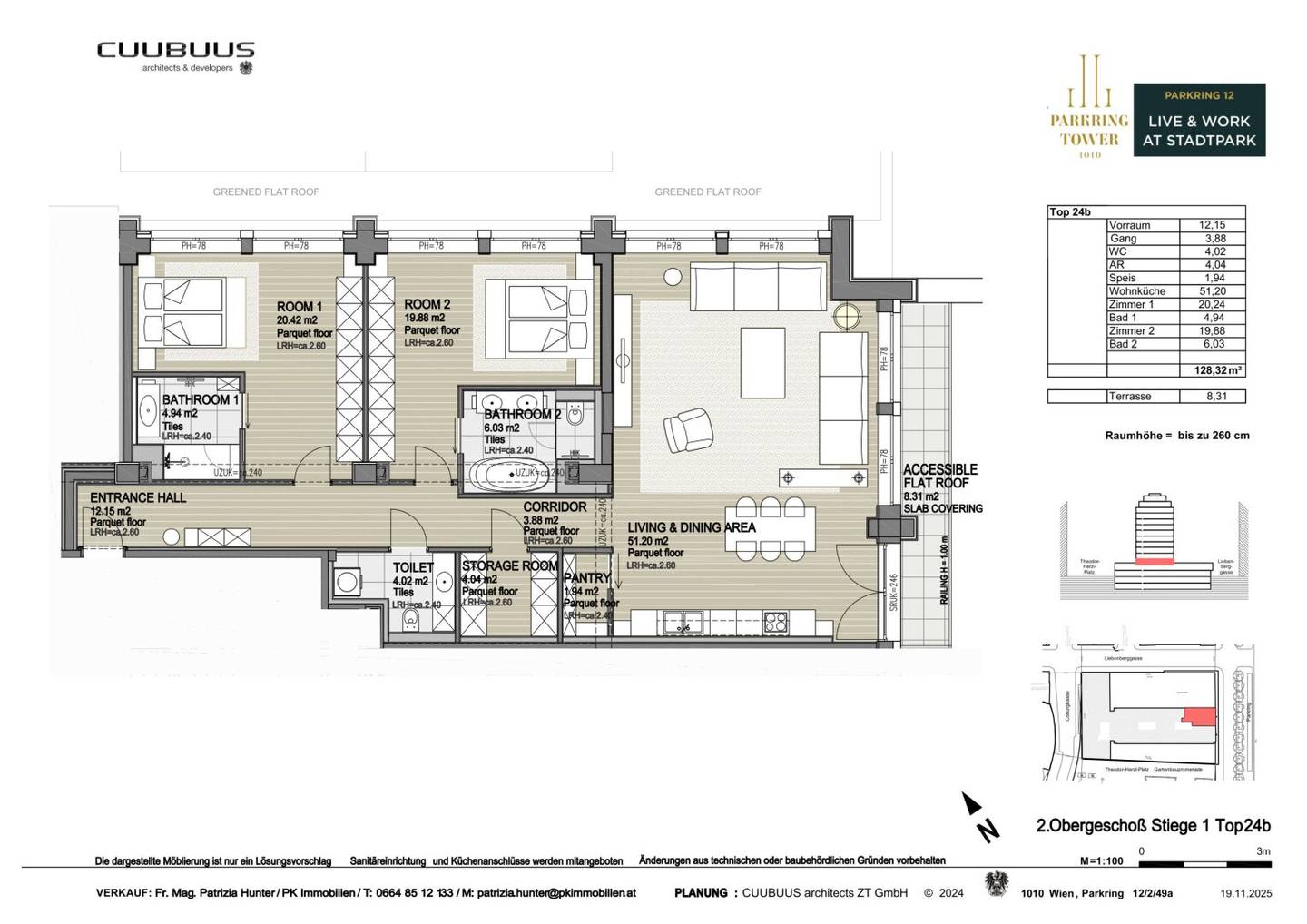 ParkringTower - Live &amp; Work at Stadtpark