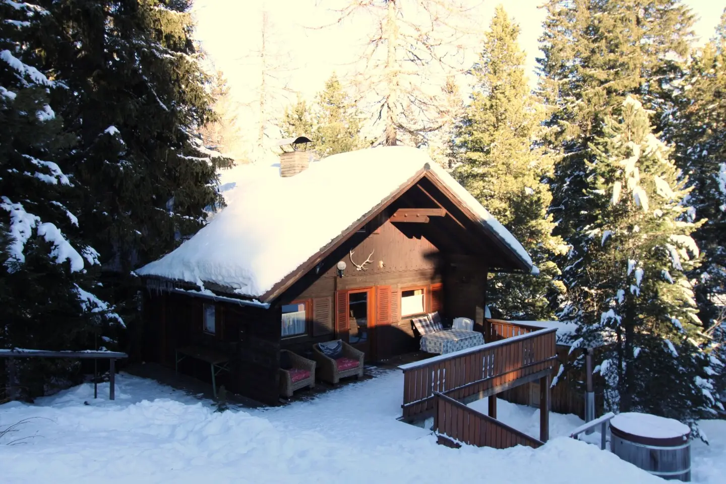 Turracher Höhe Enjoy pure nature Alpine hut Mountain hut Skiing Hiking in an absolutely dream location