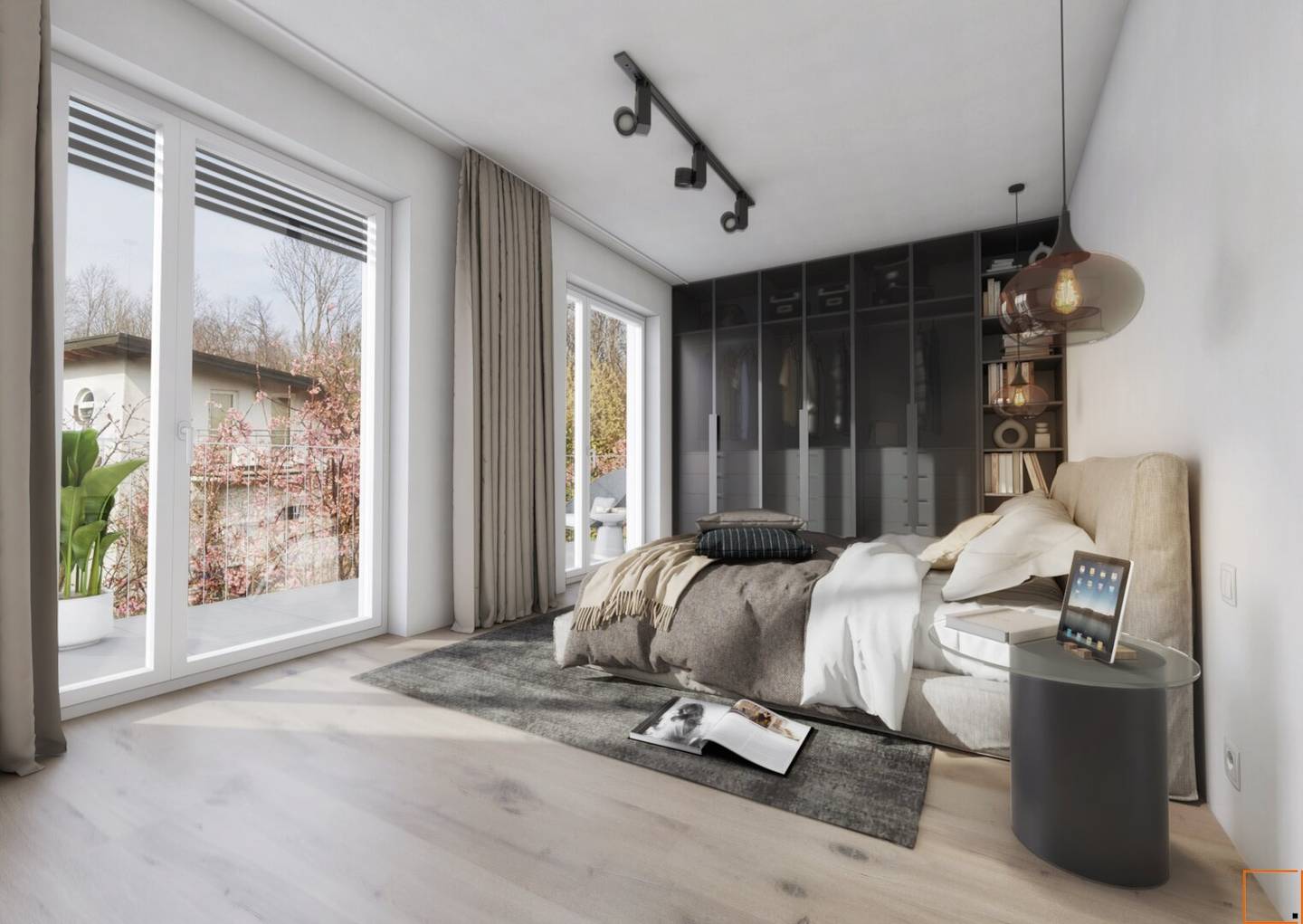 Living at Heuberg: Attic apartment with a view over the capital