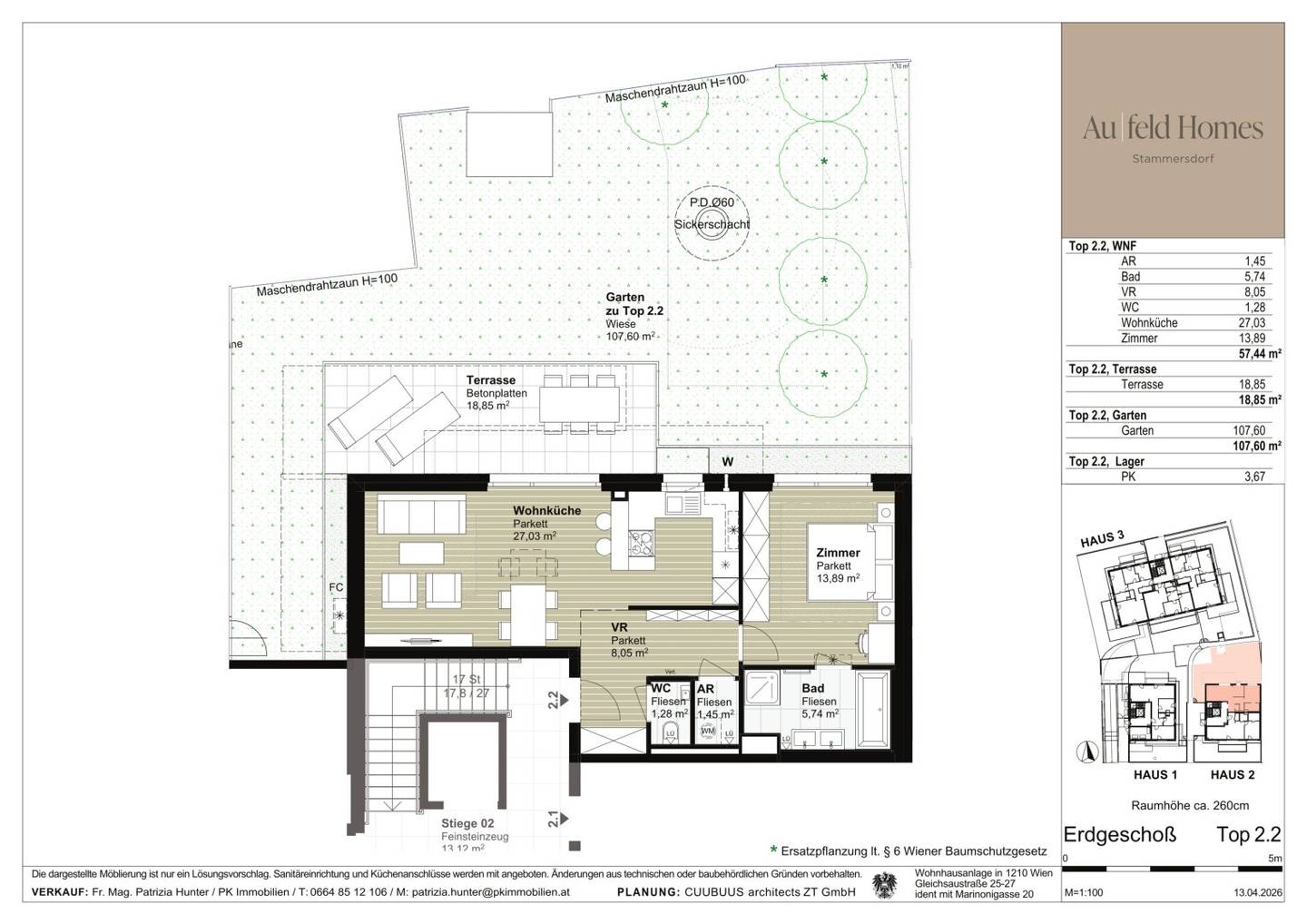 AuFeld Homes Stammersdorf