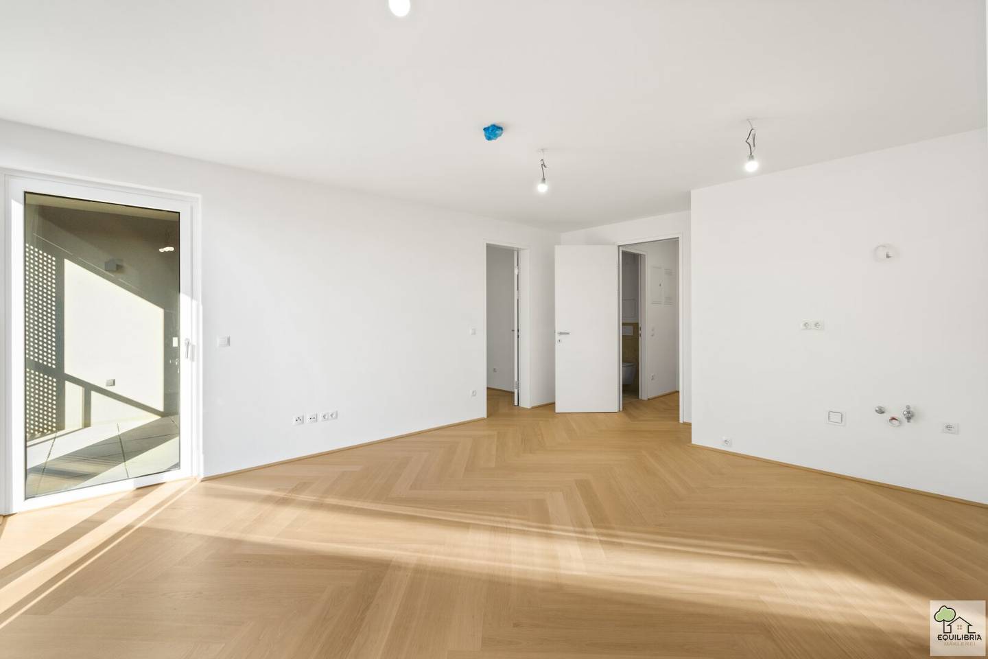 PROVISIONSFREI- Modernes Erstbezugs-Juwel: 2-Zimmer-Wohnung mit Loggia an der alten Donau