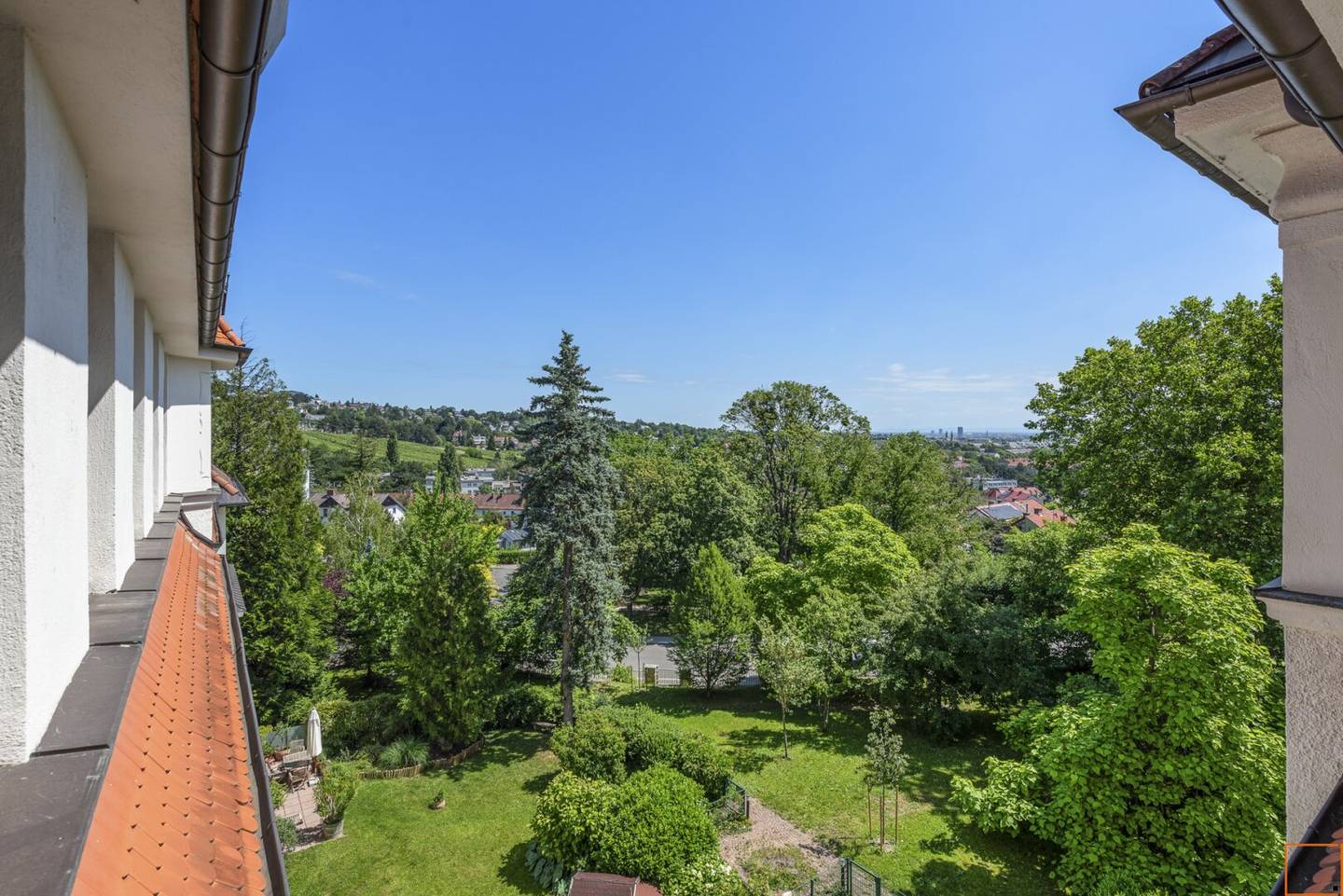 OFF MARKET: Elegant Residence with Covered Terrace in a Listed Art Nouveau Ensemble
