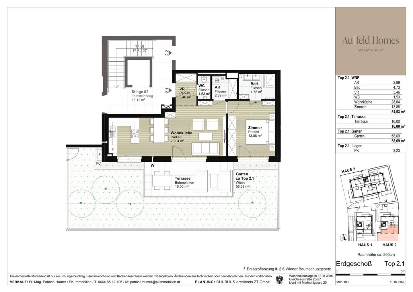 AuFeld Homes Stammersdorf