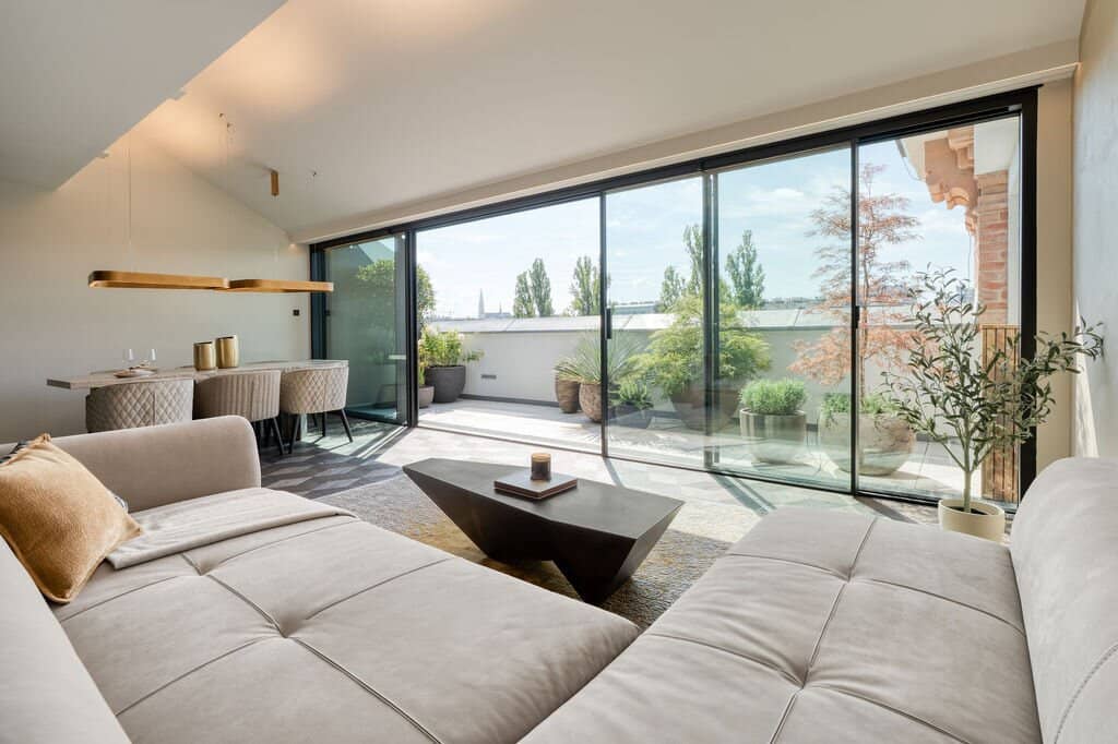 Exclusive attic apartment: A unique masterpiece in design