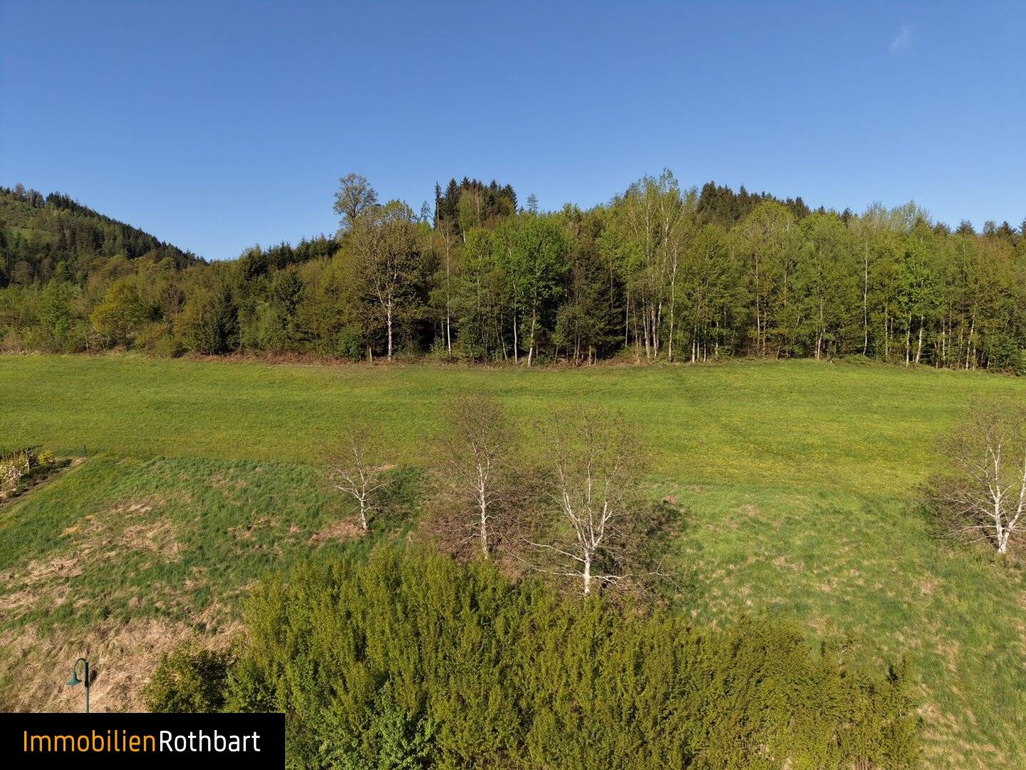 Sonniger Baugrund in Oberaich
