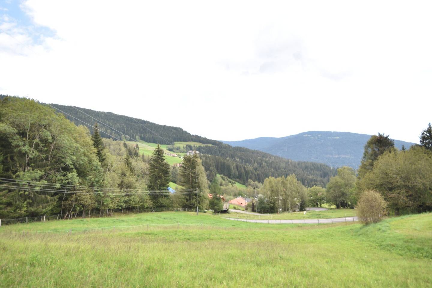 Traumhaftes landwirtschaftlich genutztes Grünland nahe der Gerlitzenalpe
