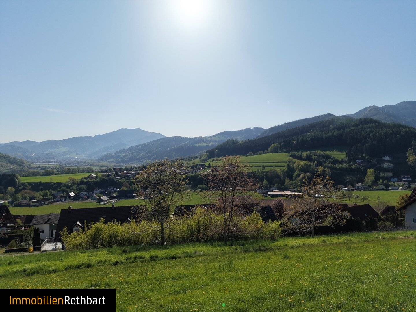 Sonniger Baugrund in Oberaich!