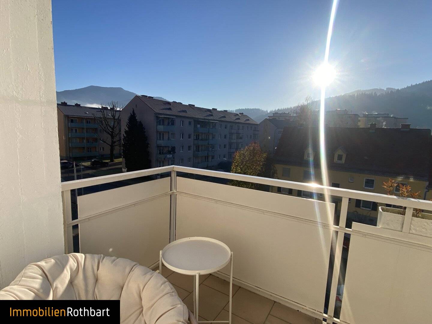 Apartment with balcony in central location of Bruck an der Mur