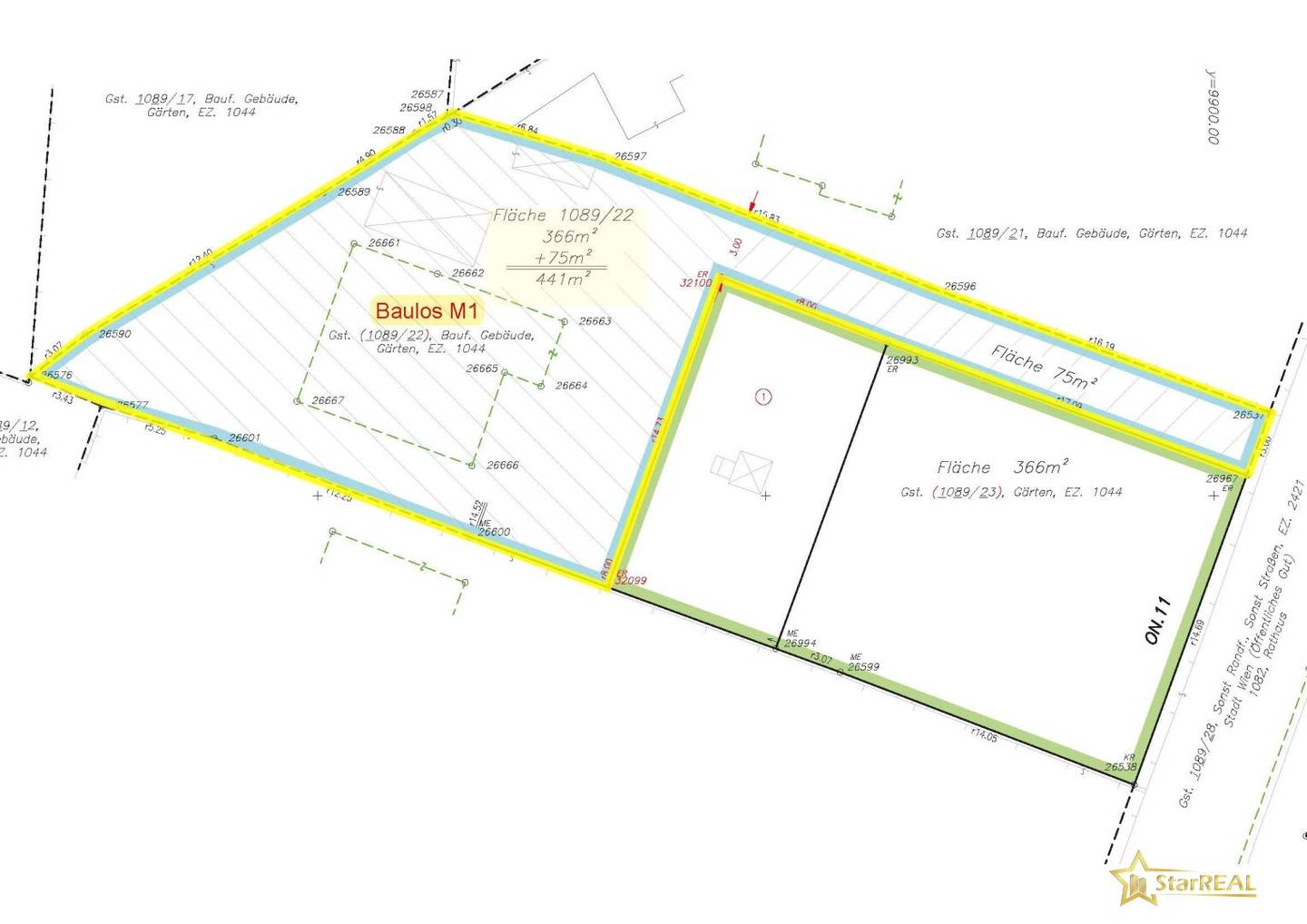PRICE REDUCED! PLOT IN UNIQUE LOCATION DIRECTLY ON THE MÜHLWASSER NEAR DONAUSPITAL
