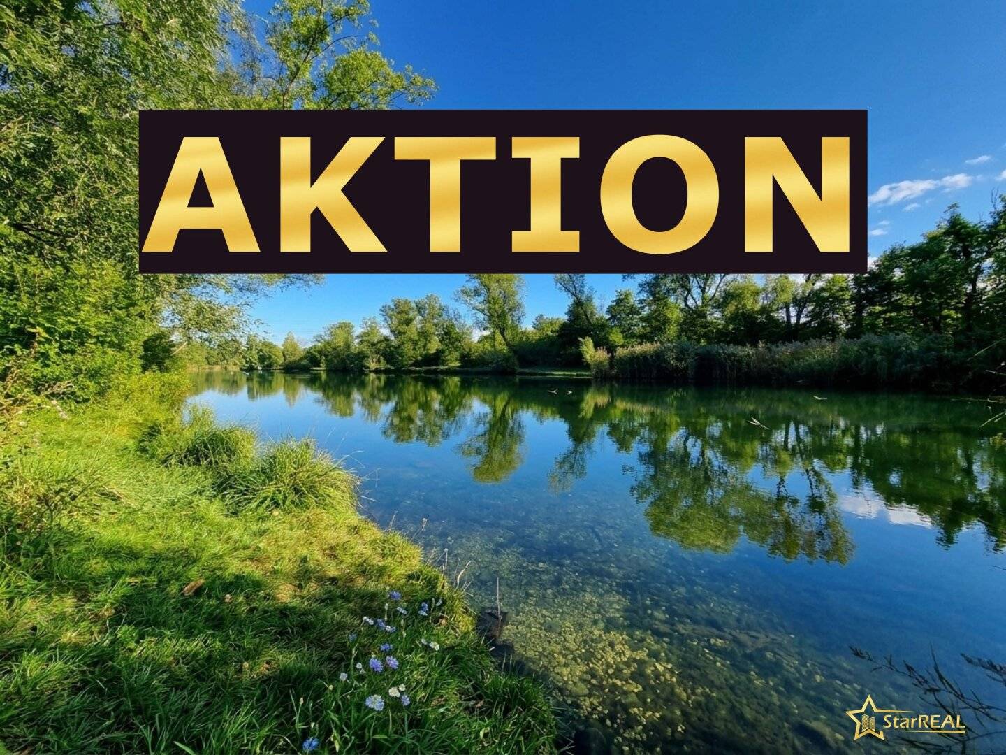 PRICE REDUCED! PLOT IN UNIQUE LOCATION DIRECTLY ON THE MÜHLWASSER NEAR DONAUSPITAL