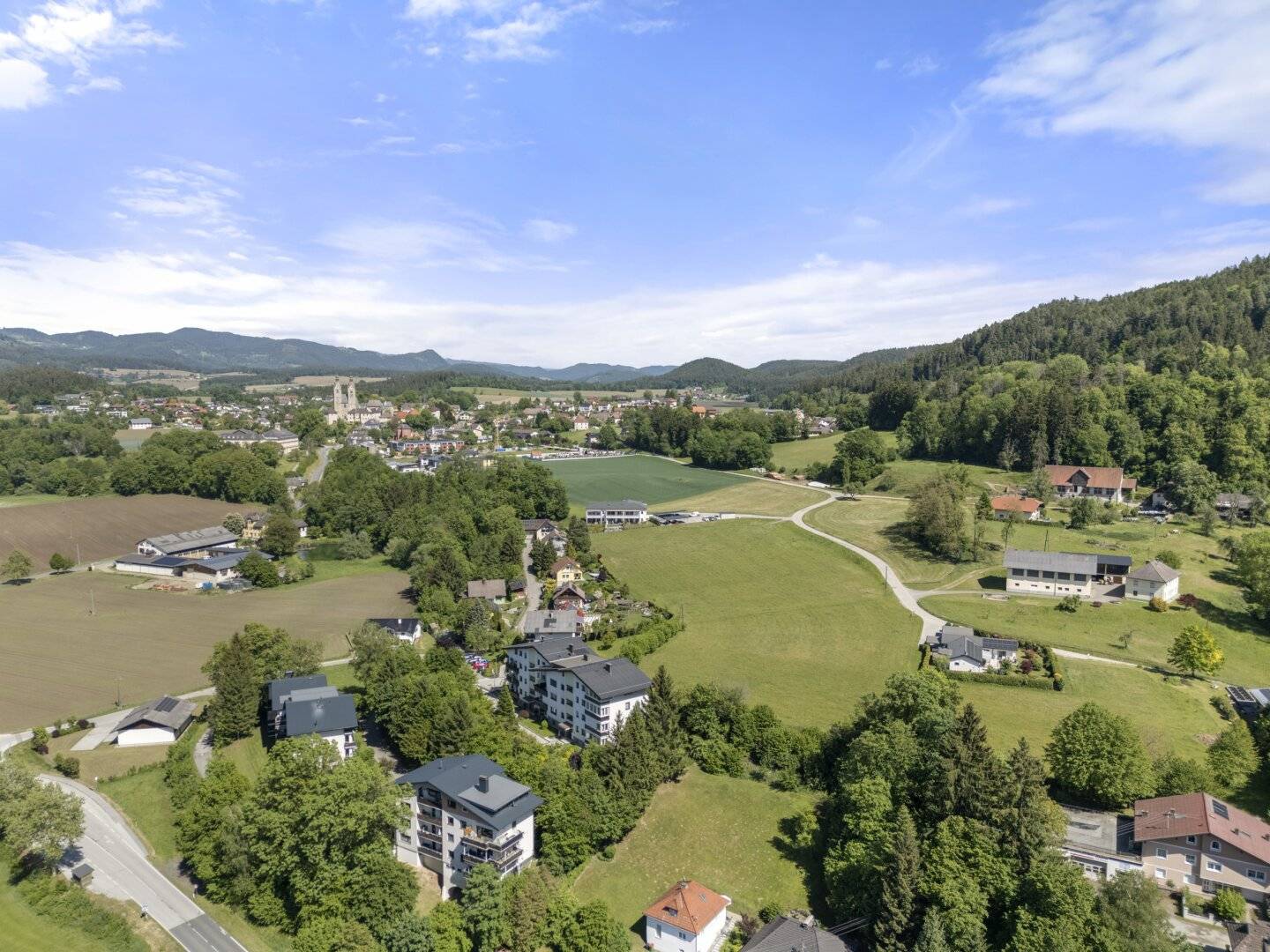 Beautiful renovated sunny and quiet 3-room apartment 95,00m² with loggia in Maria Saal - Ratzendorf - Living in the green