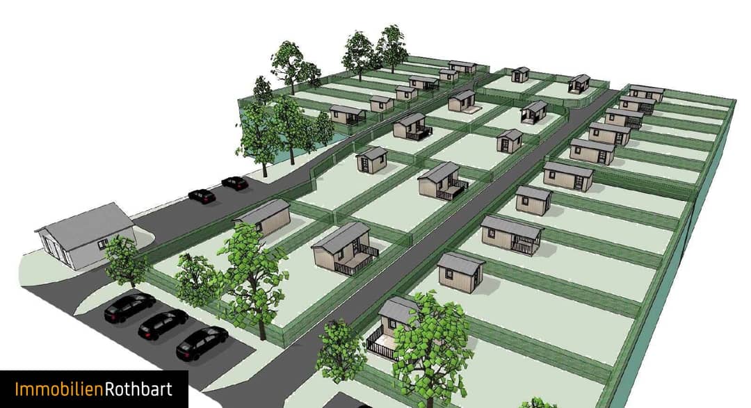 New allotment garden complex in Mitteraich