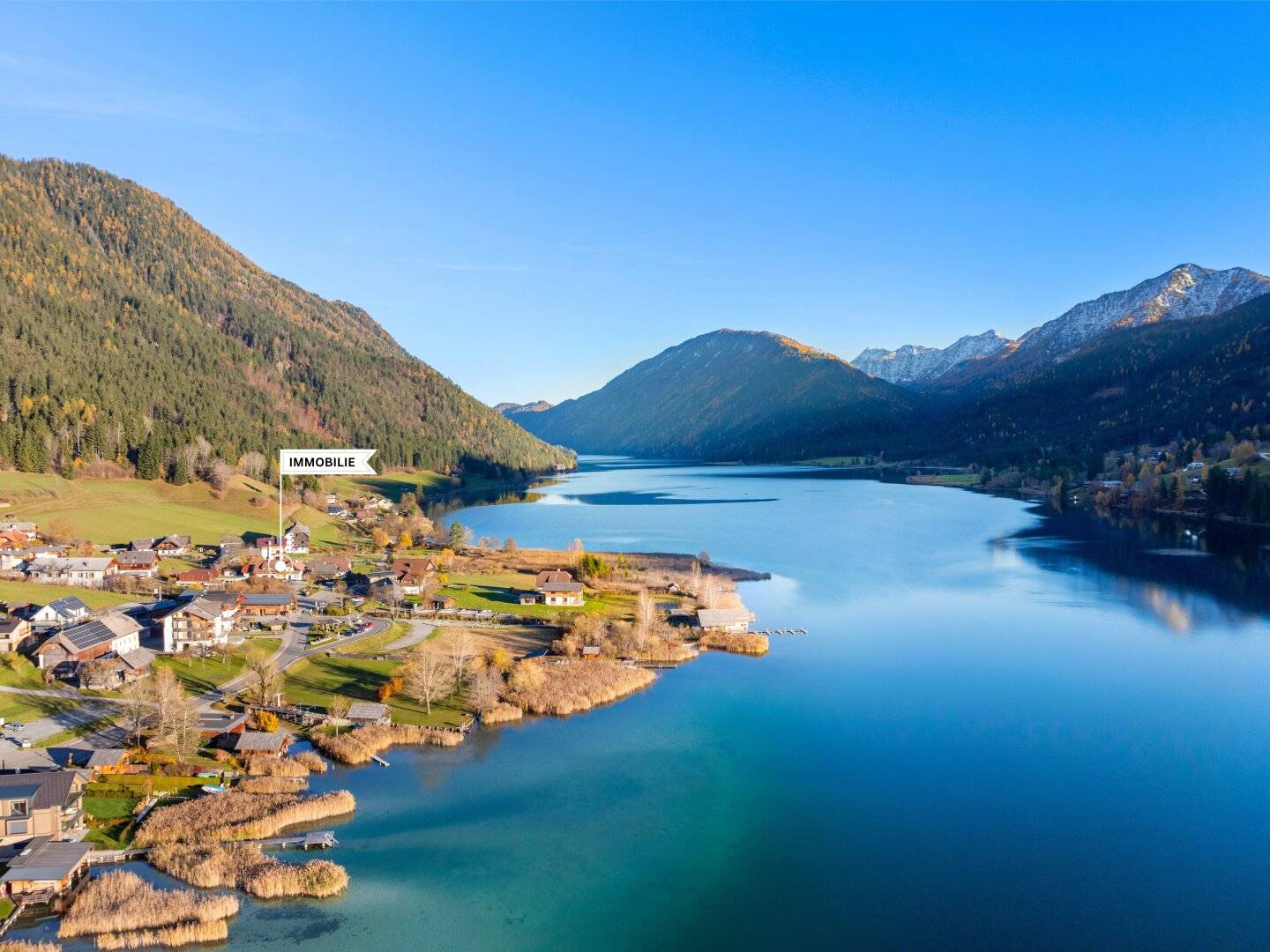 Schönes 260m² Mehrfamilienwohnhaus mit 4 Wohnungen am Weißensee mit Seeblick und Seenähe in TOPLAGE