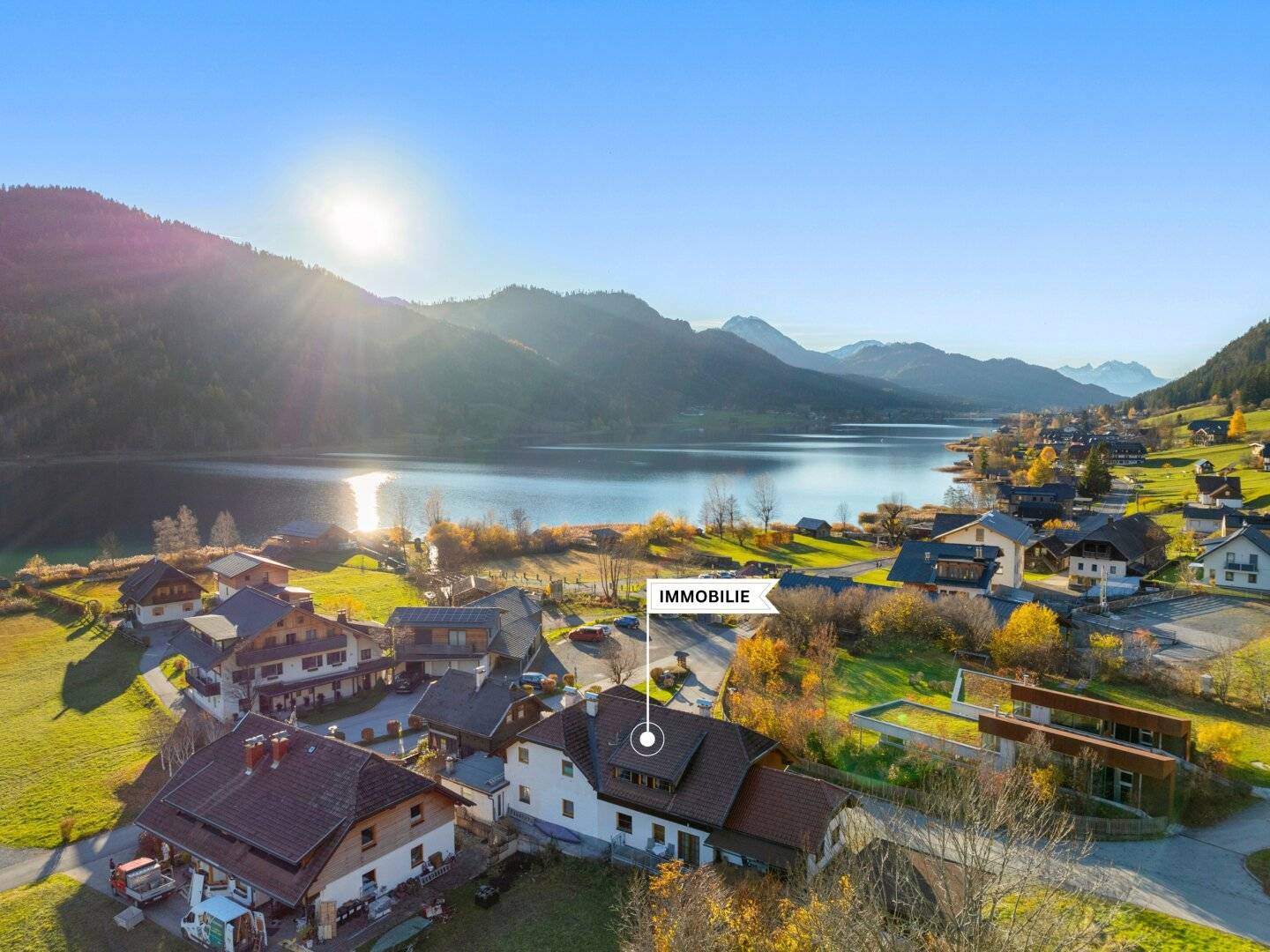 Schönes 260m² Mehrfamilienwohnhaus mit 4 Wohnungen am Weißensee mit Seeblick und Seenähe in TOPLAGE