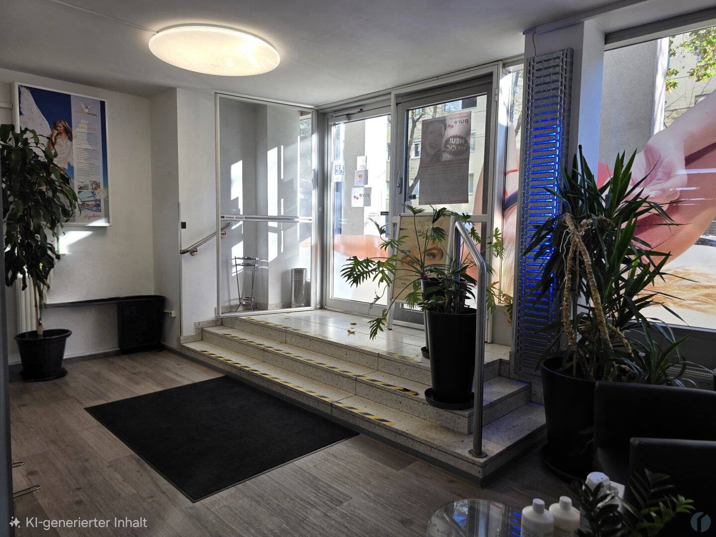 Modern cosmetic studio with high quality sunbeds ready to start immediately