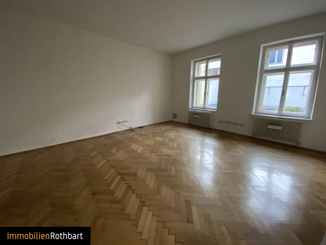 Büro in der Fußgängerzone