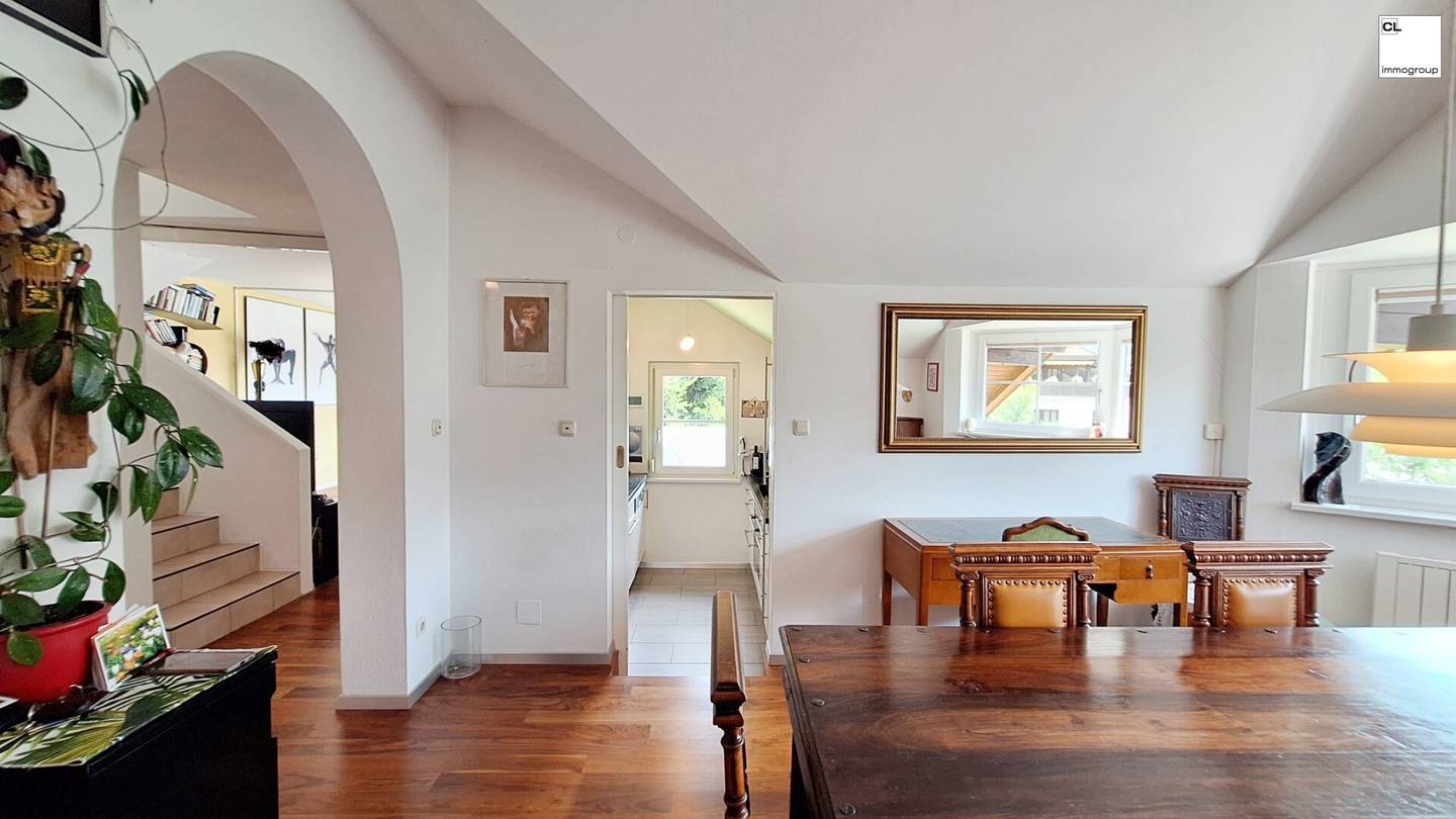Mondsee - Charmante Dachgeschosswohnung mit Sonnenterrasse - Badeplatz optional!