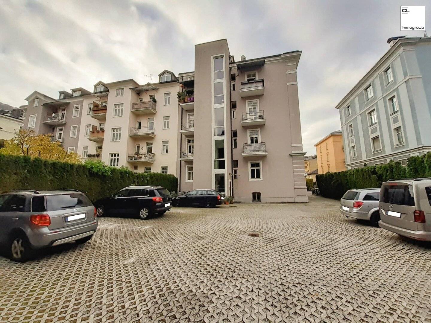 PKW-Stellplatz im Freien, Innenhof; günstige Lage in Schallmoos, Gabelsbergerstraße - Andräviertel; Altstadt (Auto-Parkplatz)