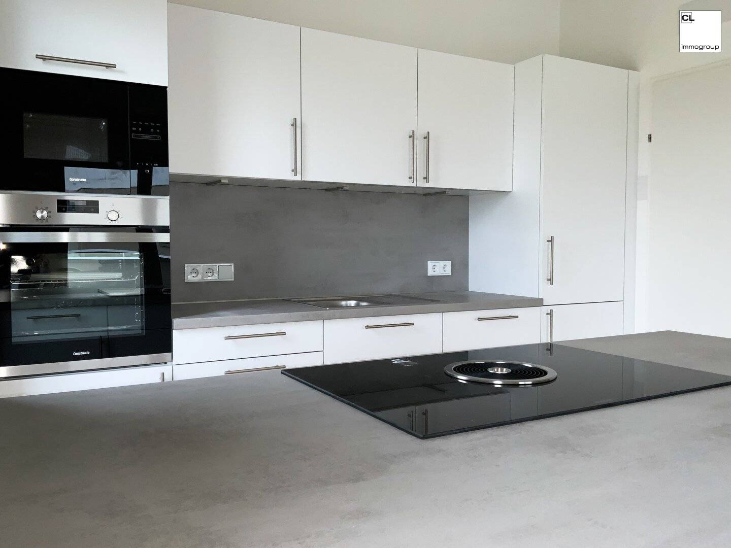 Generously planned living spaces, modern open living kitchen, large sunny terrace, underground garage