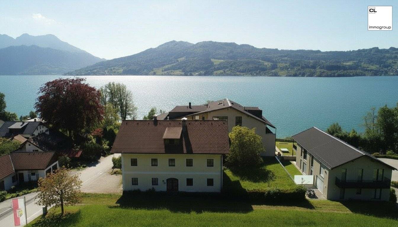Projektliegenschaft in Bestlage – Atterseeblick & genehmigtes Bauprojekt mit teilweiser Zweitwohnsitzgenehmigung!