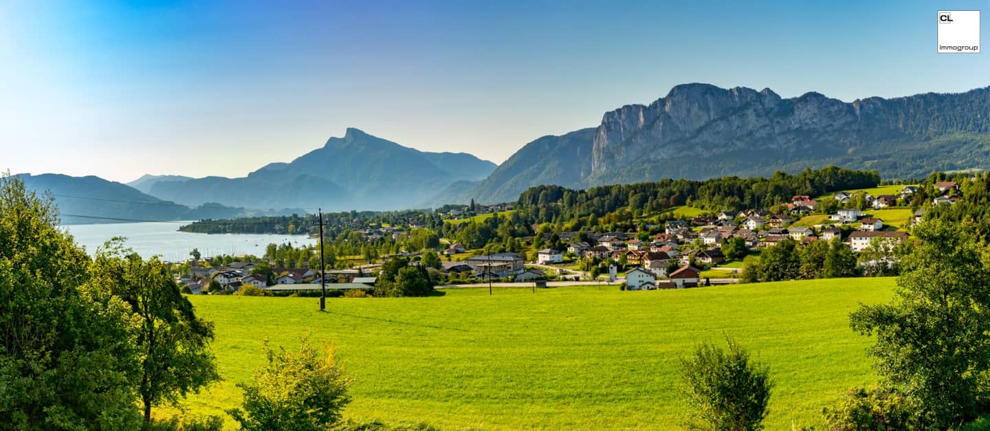 Mondsee: Grundstück mit Seeblick zu verkaufen