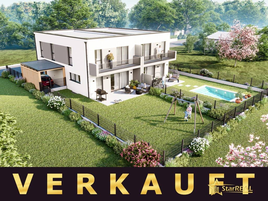 2 HÄUSER VERFÜGBAR! EXKLUSIVES DOPPELHAUSPROJEKT. 5 ZIMMER. ZIEGELHAUS MIT KELLER, BALKON, TERRASSE, CARPORT.