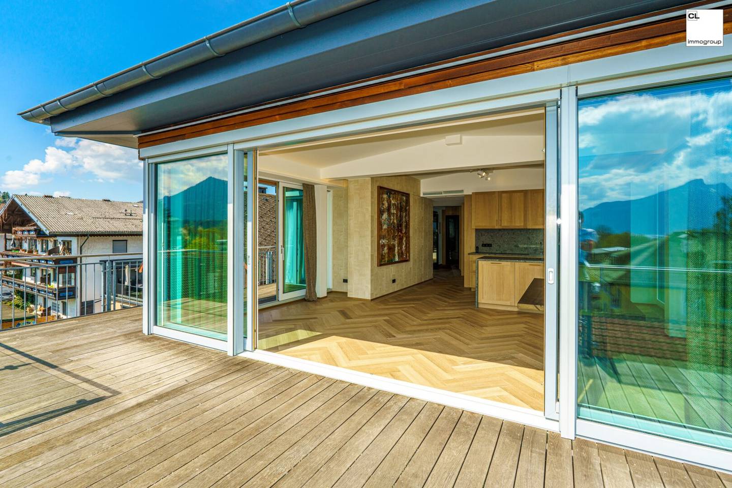PANORAMA PUR - Exklusiver Penthouse-Erstbezug in Mondsee