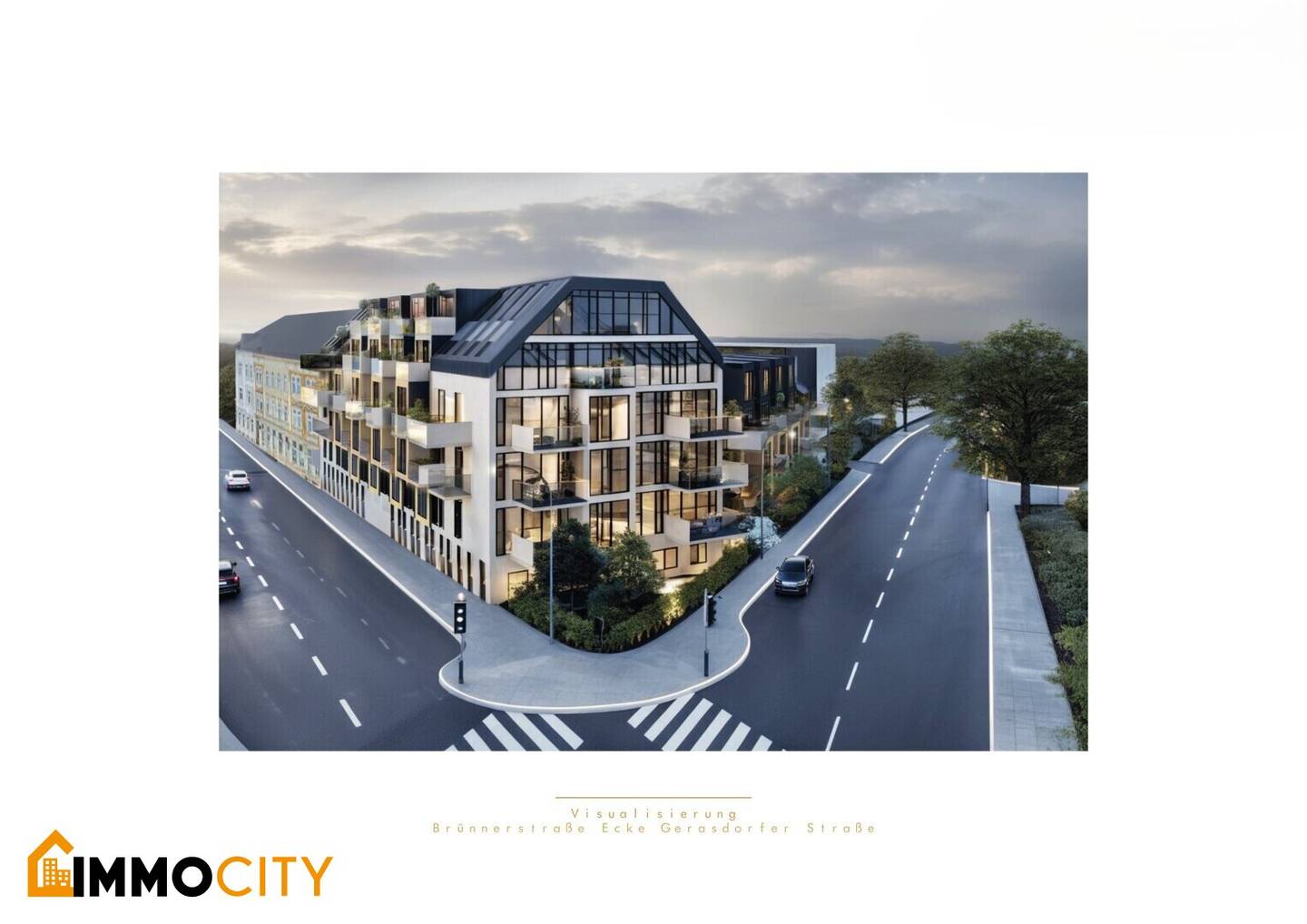 Development-ready residential development including submission planning in Vienna Floridsdorf, Brünner Straße 193–195, 1210 Vienna