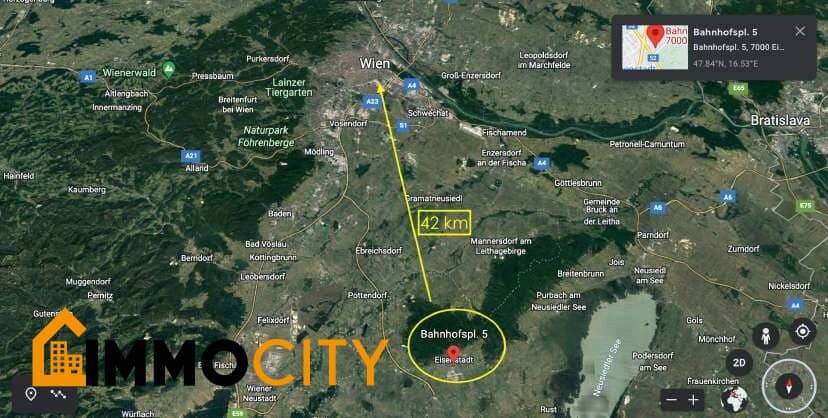 BAUBEWILLIGTES WOHNBAUPROJEKT IN EISENSTADT – SOFORTIGER BAUSTART MÖGLICH! Bahnhofsplatz 5 · 7000 Eisenstadt